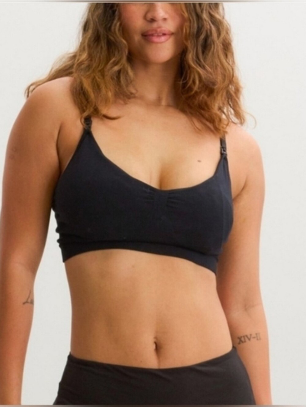 Hatch the essential nursing & pumping bra, black large - Picture 5 of 8